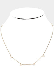 HOPE Message Necklace - 2 colors - All Sales Final