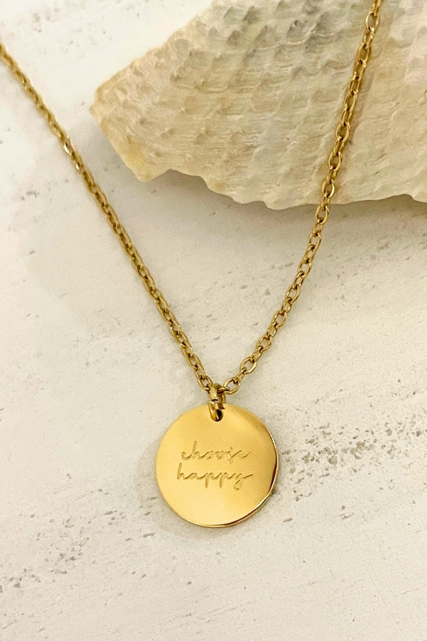 Choose Happy Necklace