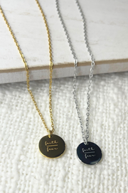 Faith/Fear Necklace