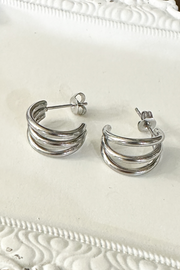 Triple Hoop Earrings