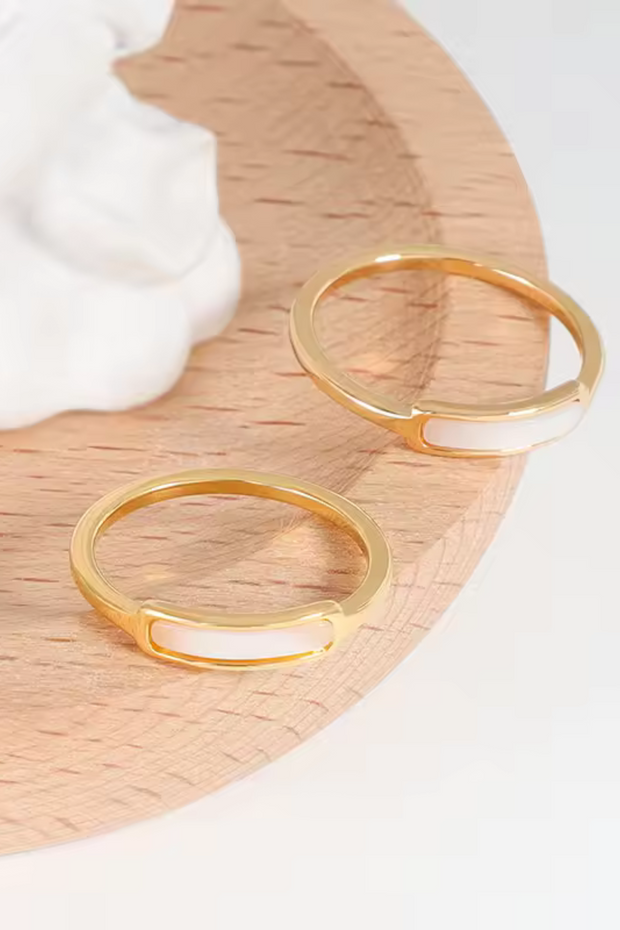 Signet Stacking Ring