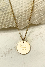 Faith/Fear Necklace