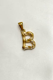Charm - Textured Initial