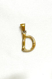 Charm - Textured Initial