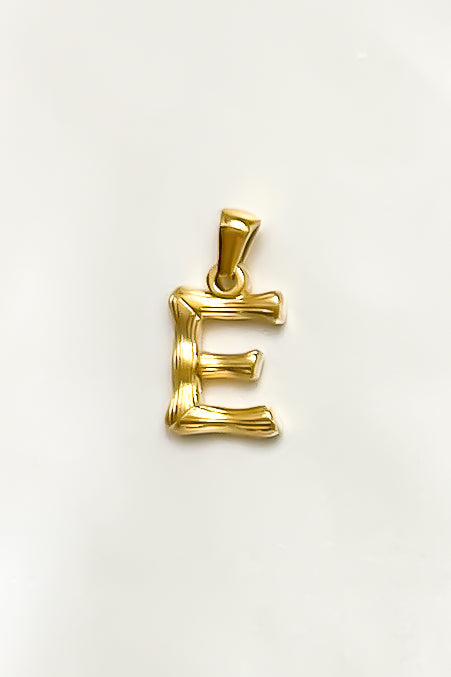 Charm - Textured Initial