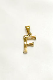 Charm - Textured Initial