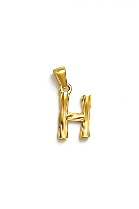 Charm - Textured Initial