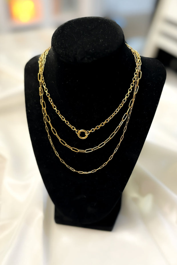 Medium Paper Clip Chain