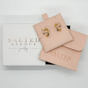 Gold Twist - Double Twist Earrings