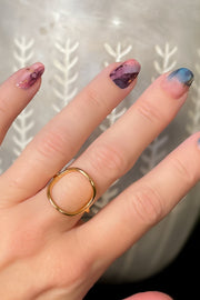 Open Circle Ring