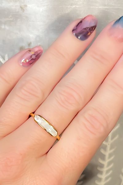 Signet Stacking Ring
