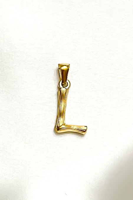 Charm - Textured Initial