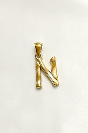 Charm - Textured Initial