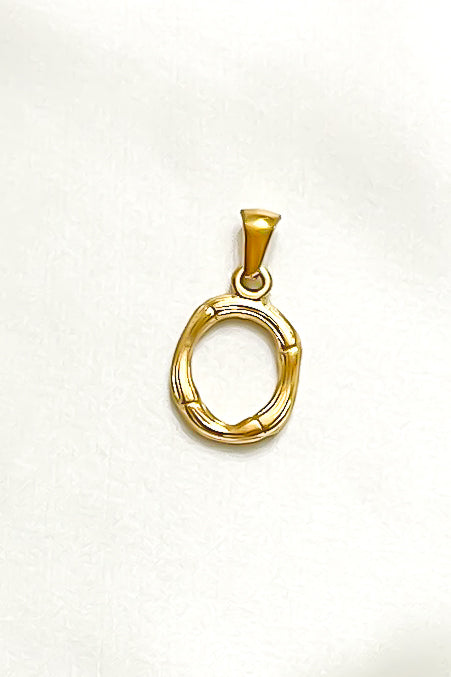 Charm - Textured Initial