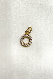 Charm - Mini Initial Sparkle