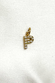Charm - Mini Initial Sparkle