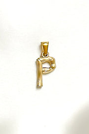 Charm - Textured Initial