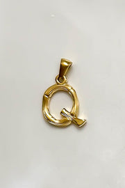 Charm - Textured Initial