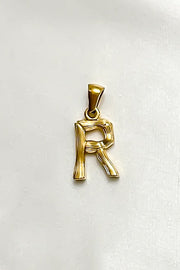Charm - Textured Initial