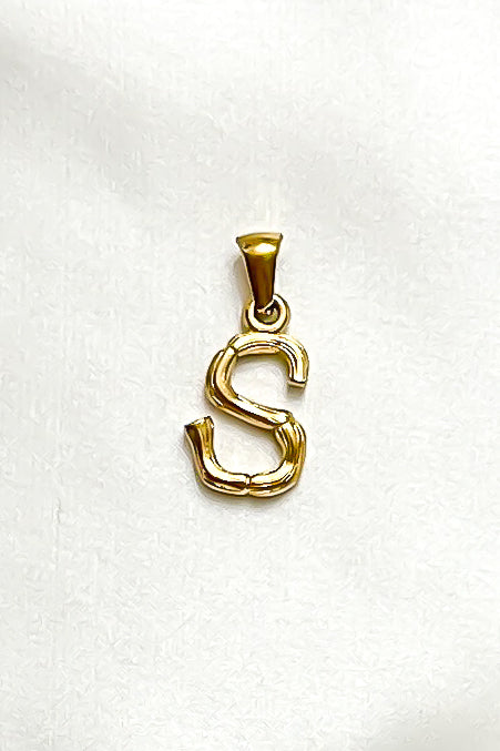 Charm - Textured Initial