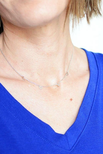 LOVE Message Necklace - 2 colors - All Sales Final