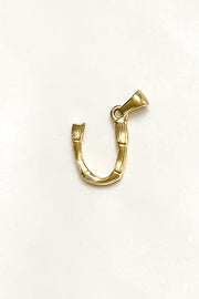 Charm - Textured Initial