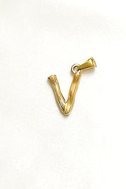 Charm - Textured Initial