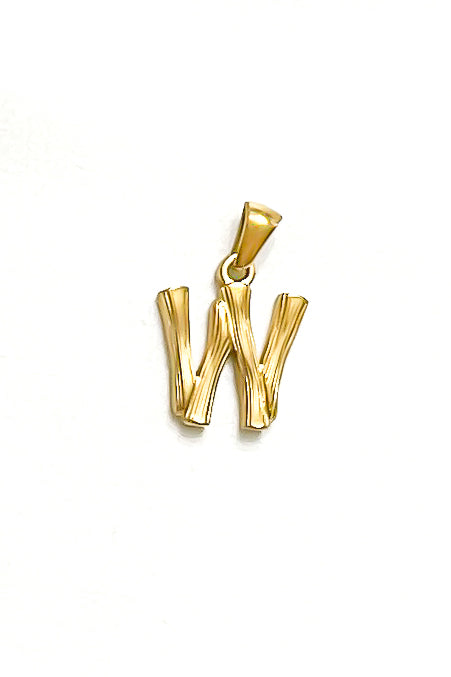 Charm - Textured Initial
