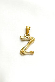 Charm - Textured Initial